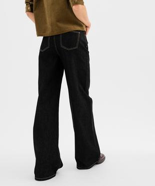 Jean wide leg femme vue4 - GEMO 4G FEMME - GEMO