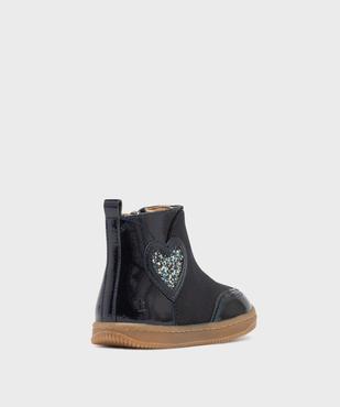Boots montantes zippées fille - Berlingot by Pom d'Api vue4 - BERLINGOT BY POM D'API (M) - GEMO