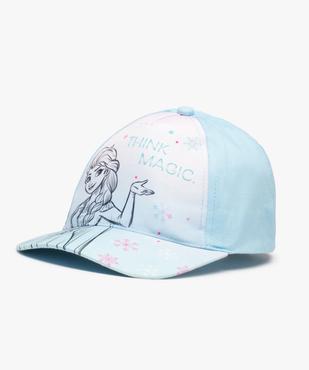 Casquette fille imprimée Elsa - La Reine des Neiges vue1 - REINE DES NEIGE - GEMO