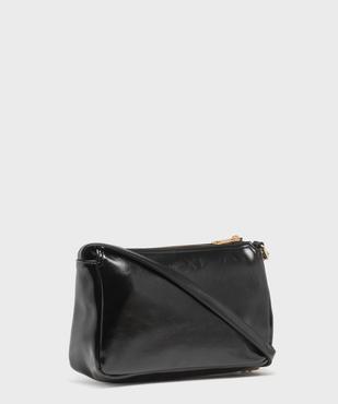 Sac à bandoulière en matière vernie femme vue2 - GEMO (ACCESS) - GEMO