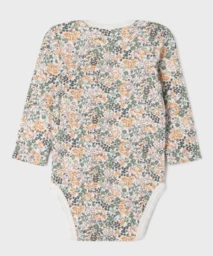 Bodies manches longues bébé fille (lot de 3) vue8 - GEMO 4G BEBE - GEMO