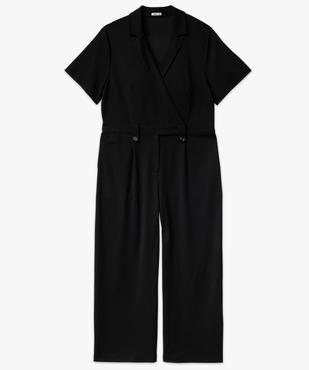 Combinaison pantalon à manches courtes femme grande taille vue4 - GEMO (G TAILLE) - GEMO
