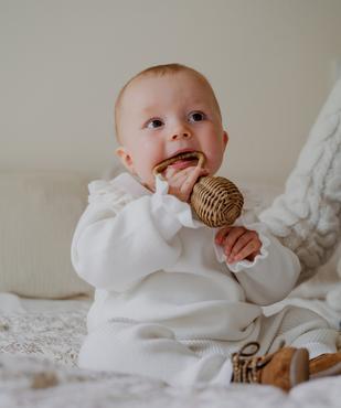 Ensemble 2 pièces en maille bébé fille pull et legging vue6 - GEMO 4G BEBE - GEMO