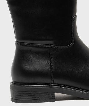 Bottes cavalières à bout rond femme - Valentina Baldano vue6 - VALENTINA BALDA - GEMO