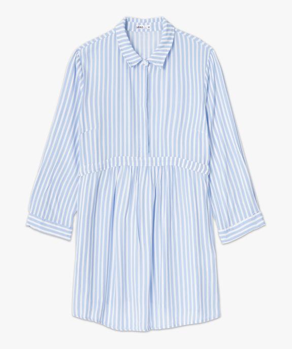Blouse de grossesse fluide imprimée à manches 3/4 vue4 - GEMO(FEMME PAP) - GEMO