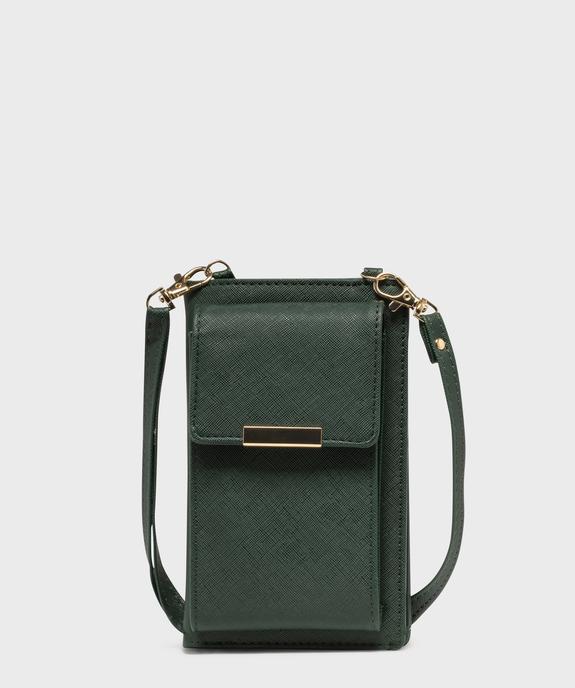 Pochette smartphone et portefeuille 2-en-1 femme vue1 - GEMO (ACCESS) - GEMO
