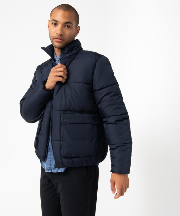 Blouson homme matelassé avec larges poches à rabat - GEMO (HOMME) Blouson homme matelassé avec larges poches à rabat vue2 - GEMO (HOMME) - GEMO