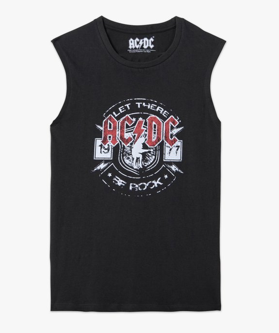 Débardeur homme imprimé - ACDC vue4 - ACDC - GEMO