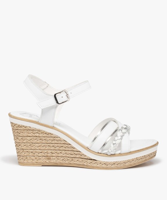 Sandales femme à talon dessus cuir - Tanéo vue1 - TANEO - GEMO