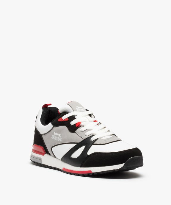 Baskets homme colorées à lacets - Slazenger vue2 - SLAZENGER - GEMO