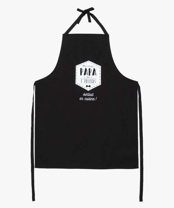 Tablier de cuisine homme avec inscription vue1 - GEMO (ACCESS) - GEMO