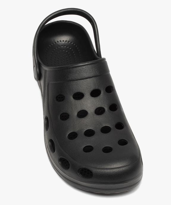 Sabots homme unis souples avec perforations vue5 - GEMO (PLAGE) - GEMO