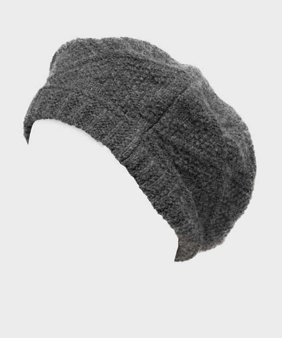 Béret en maille tricotée femme vue1 - GEMO (ACCESS) - GEMO