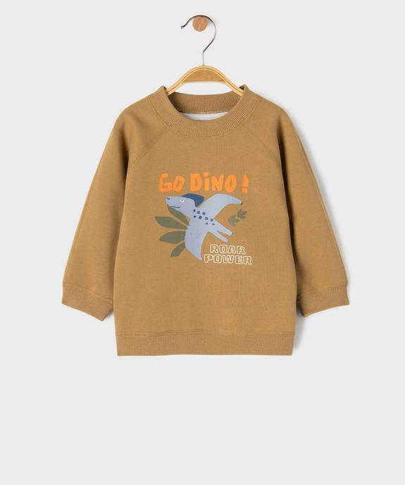 Sweat réversible à motif dinosaure bébé garçon vue4 - GEMO(BEBE DEBT) - GEMO