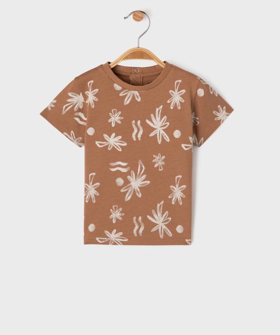 Ensemble 2 pièces bébé garçon salopette et tee-shirt vue3 - GEMO(BEBE DEBT) - GEMO