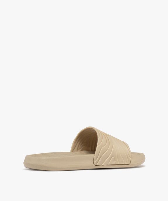 Mules de plage avec bride souple homme vue4 - GEMO (PLAGE) - GEMO