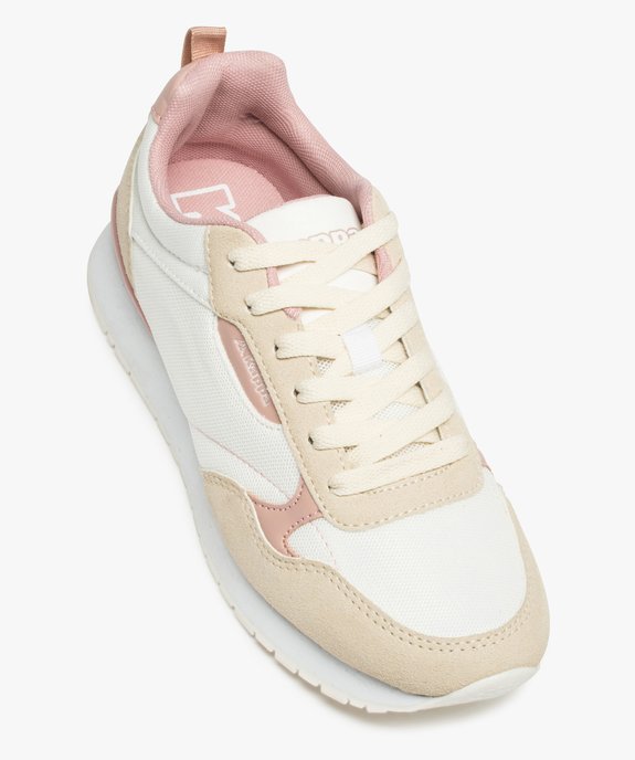 Baskets femme running en toile et suédine – Kappa Electra vue5 - KAPPA - GEMO