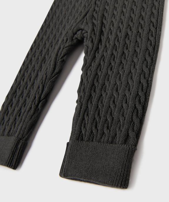 Pantalon en maille torsadée bébé (lot de 2) vue2 - GEMO(BB COUCHE) - GEMO