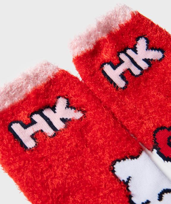 Chaussettes douillettes à motif chat fille - Hello Kitty - HELLO KITTY Chaussettes douillettes à motif chat fille - Hello Kitty vue3 - HELLO KITTY - GEMO