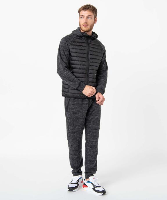 Pantalon homme en maille coupe ajusté vue5 - GEMO (HOMME) - GEMO