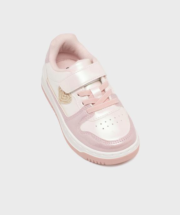 Baskets à scratch dessus irisé fille - Lovely Wings vue5 - LOVELY WINGS - GEMO