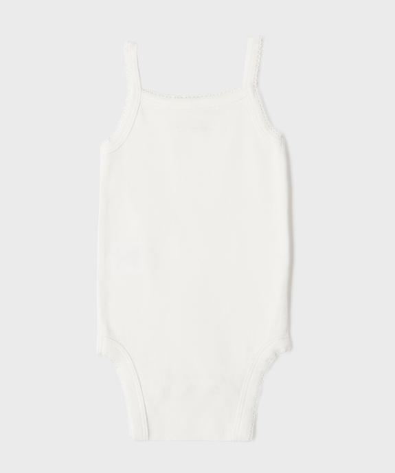Body à bretelles à motifs marins bébé fille (lot de 3) vue7 - GEMO 4G BEBE - GEMO