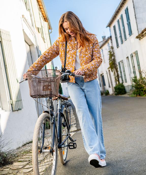 Jean wide leg taille haute femme vue7 - GEMO 4G FEMME - GEMO