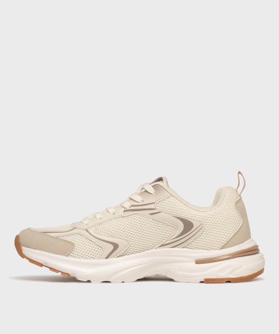 Chaussures de running légères en mesh femme - 5 Miles vue3 - 5 MILES - GEMO