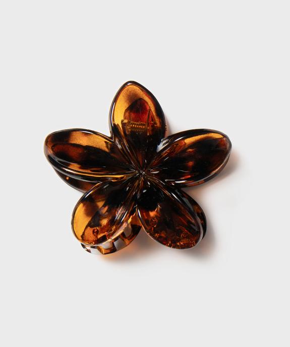 Pince crabe pour les cheveux en forme de fleur de tiaré vue1 - GEMO (ACCESS) - GEMO