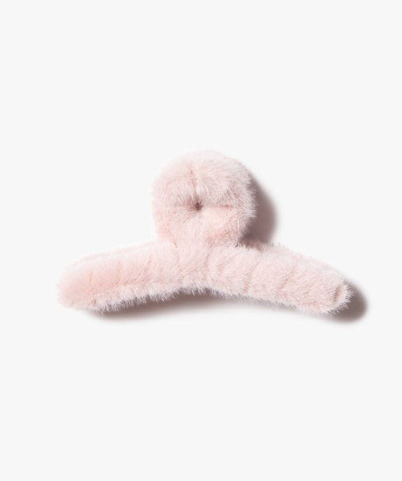 Pince femme forme crabe en maille peluche vue1 - GEMO (ACCESS) - GEMO