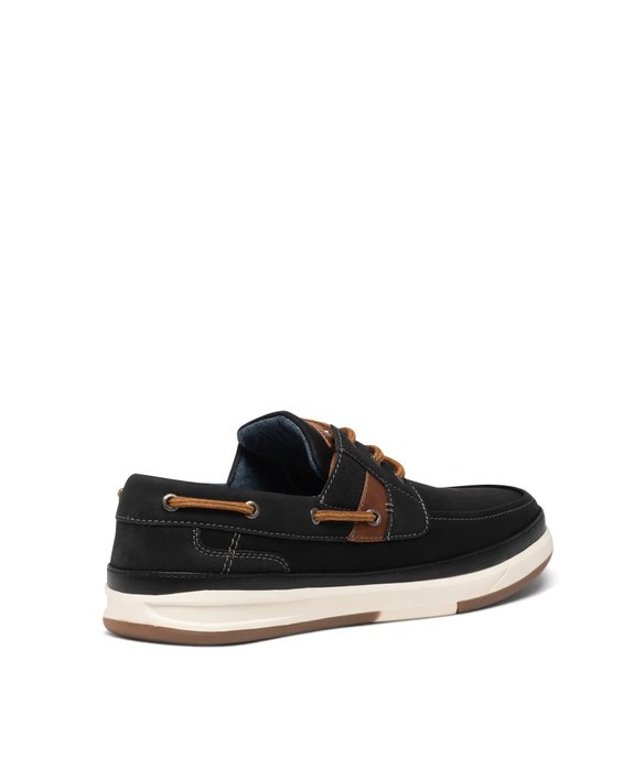 Chaussures bateau à lacets vue5 - URBAN STEPS - GEMO