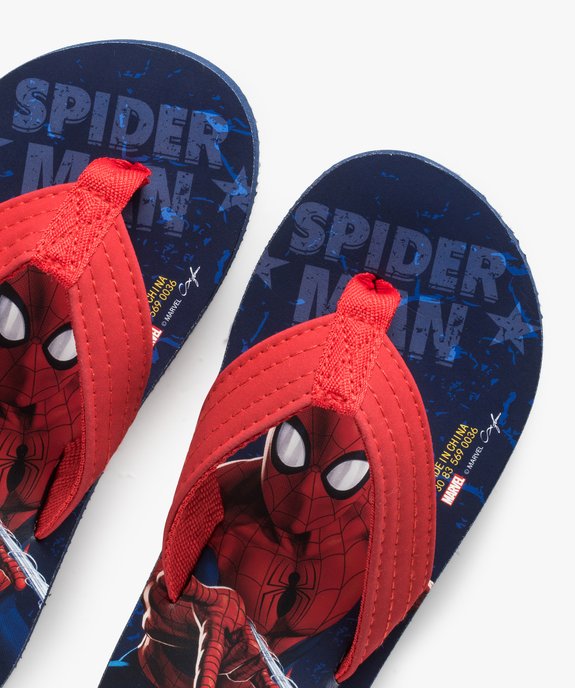 Tongs garçon Spiderman avec entre-doigts en textile vue3 - SPIDERMAN - GEMO