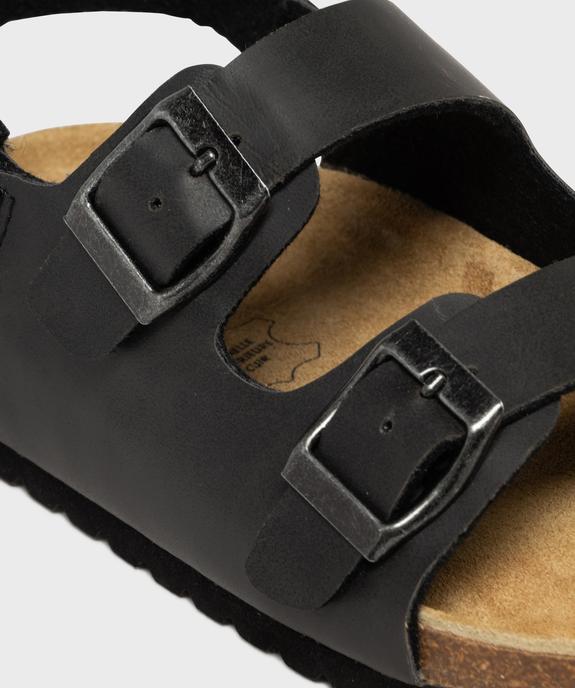 Sandales à semelle intérieure cuir garçon - 5 miles vue6 - 5 MILES - GEMO