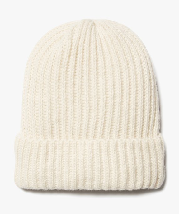 Bonnet femme en polyester recyclé vue1 - GEMO 4G FEMME - GEMO