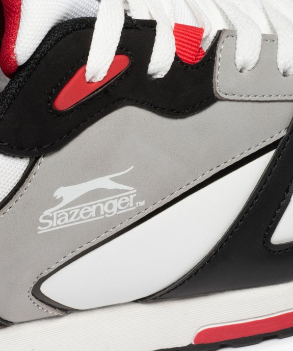 Baskets homme colorées à lacets - Slazenger vue6 - SLAZENGER - GEMO