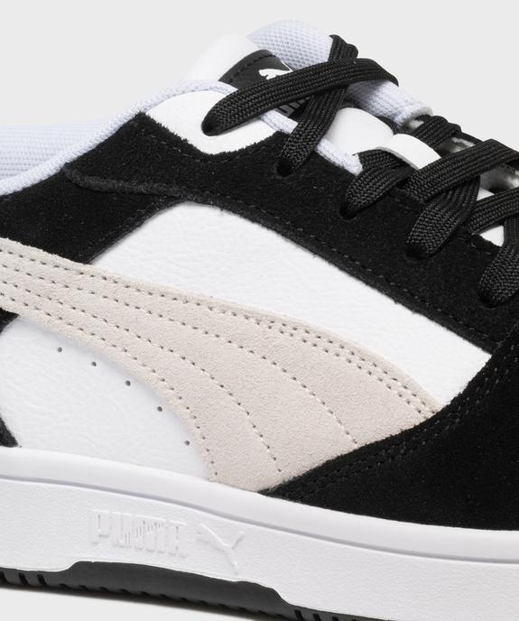 Baskets basses en cuir Rebound V6 homme - Puma vue6 - PUMA - GEMO