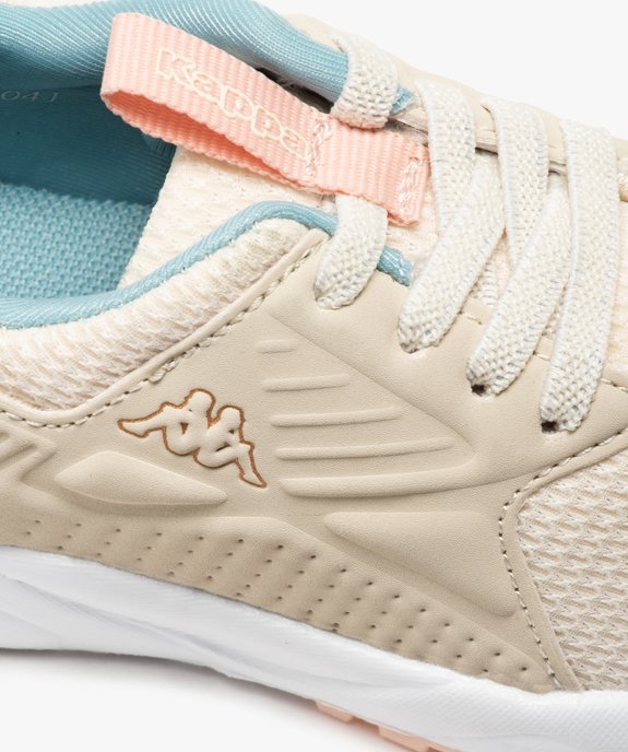 Baskets fille en mesh à lacets élastiques - Kappa San Puerto vue6 - KAPPA - GEMO