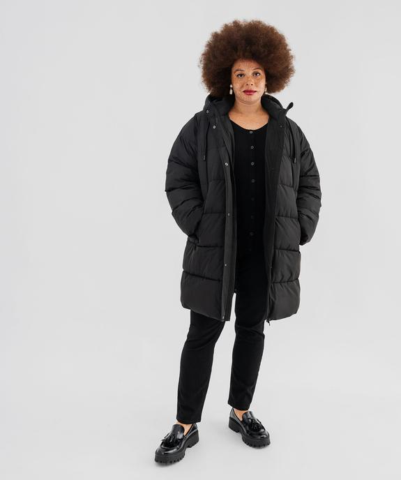 Pantalon coupe Regular taille ajustable femme grande taille vue8 - GEMO (G TAILLE) - GEMO