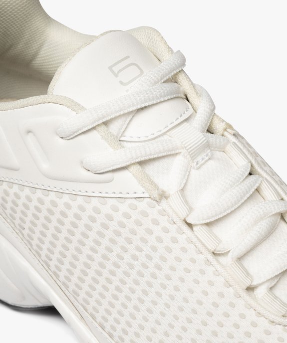 Baskets running en mesh renforcé avec semelle à bulle d'air homme  vue7 - 5 MILES - GEMO