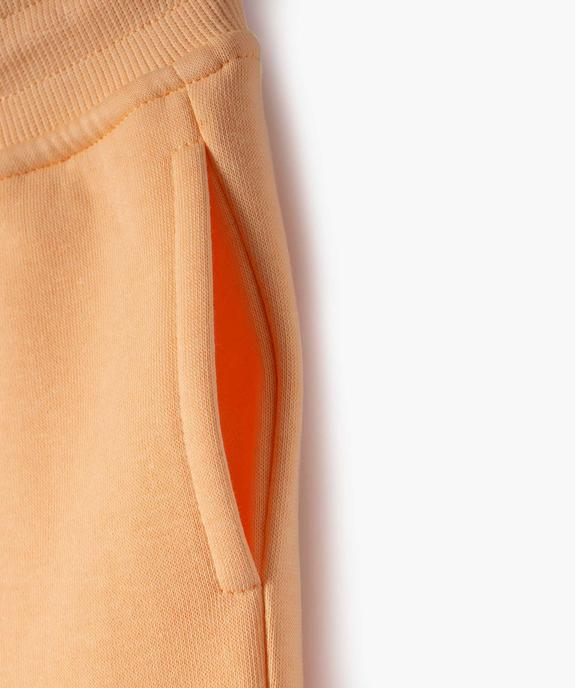 Bermuda en maille avec intérieur molletonné garçon vue12 - GEMO (ENFANT) - GEMO