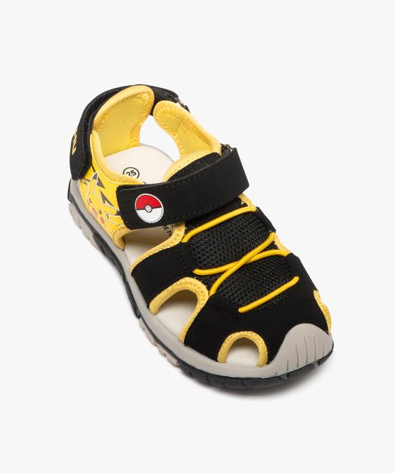 Sandales sport à bout et talon fermés imprimé garçon - Pokémon vue5 - POKEMON - GEMO