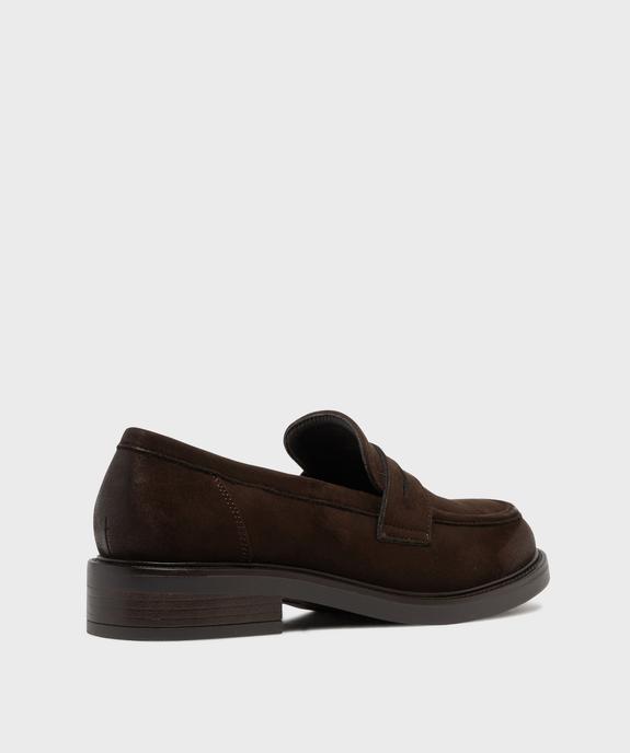Mocassins en suédine femme - Follow Me vue4 - FOLLOW ME - GEMO