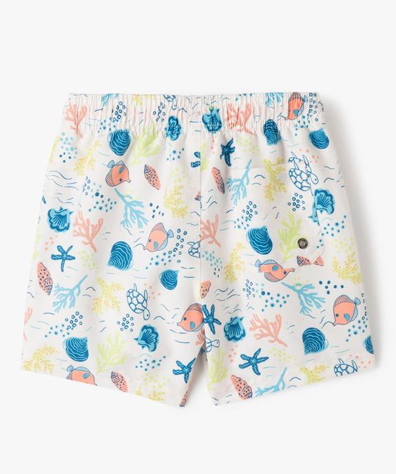 Short de bain garçon avec motifs marins vue3 - GEMO (ENFANT) - GEMO