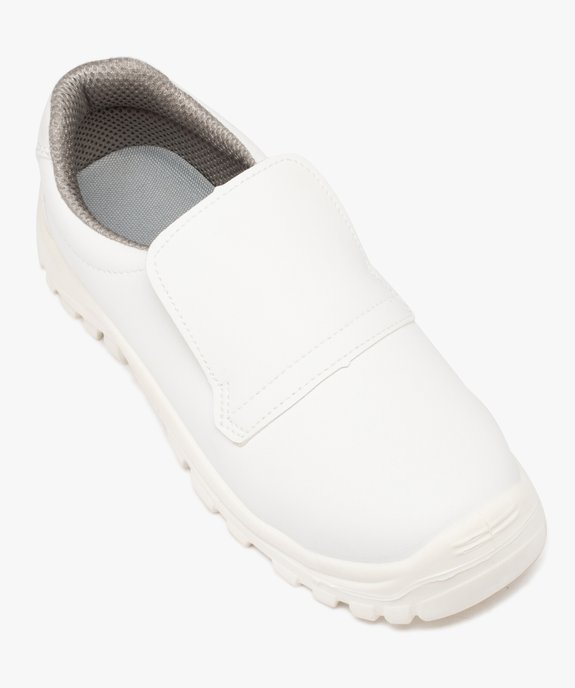 Chaussures de sécurité homme unies à enfiler avec col élastique vue5 - SANS MARQUE - GEMO