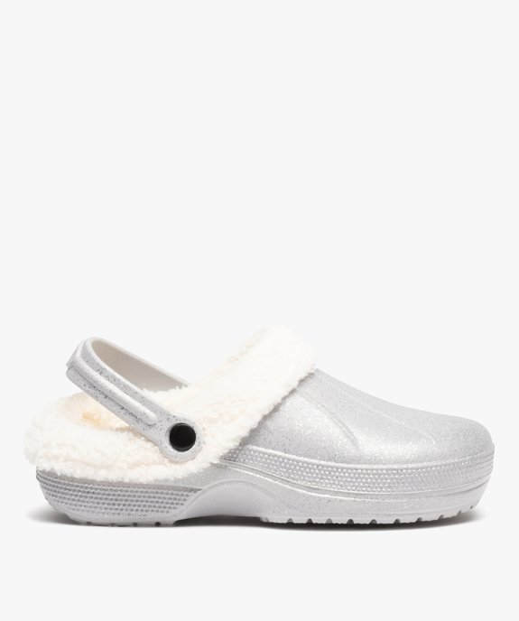 Chaussons femme sabots fourrés doublure amovible vue1 - GEMO(HOMWR FEM) - GEMO