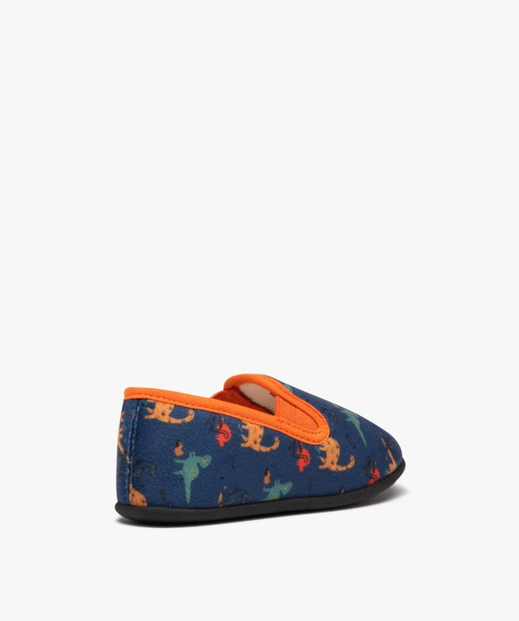 Chaussons garçon à motifs dinosaures vue4 - GEMO 4G GARCON - GEMO