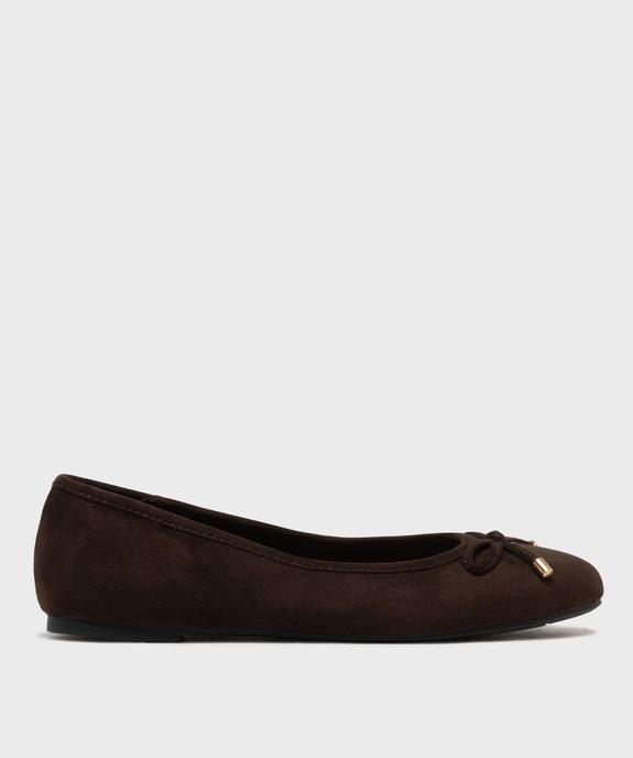Ballerines en suédine avec noeud femme - Valentina Baldano vue1 - VALENTINA BALDA - GEMO