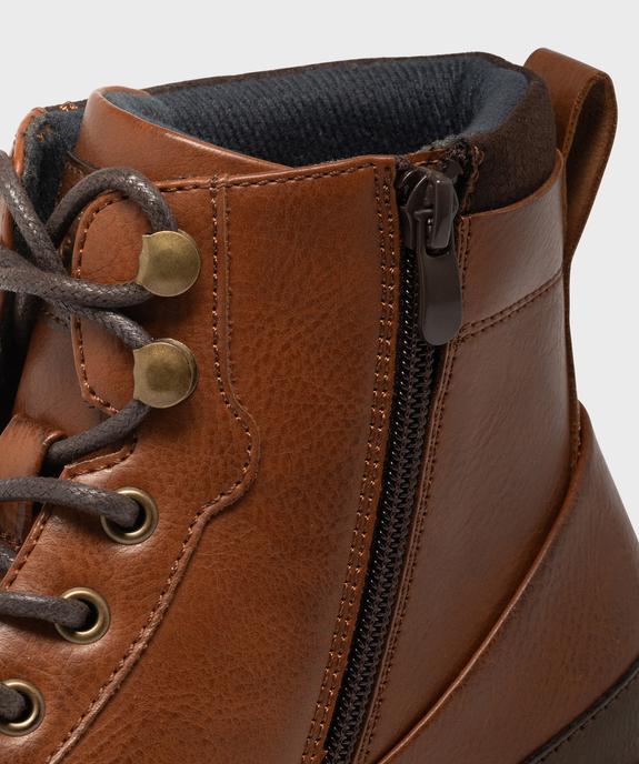 Low-boots à bout droit à lacets homme - Redskins vue6 - REDSKINS - GEMO