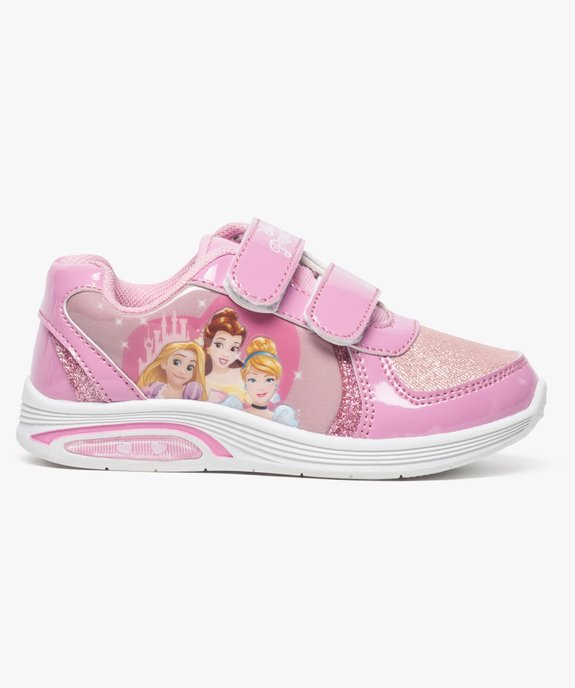 Baskets à scratch avec semelle lumineuse - Princesses Disney vue1 - DISNEY PRINCESS - GEMO