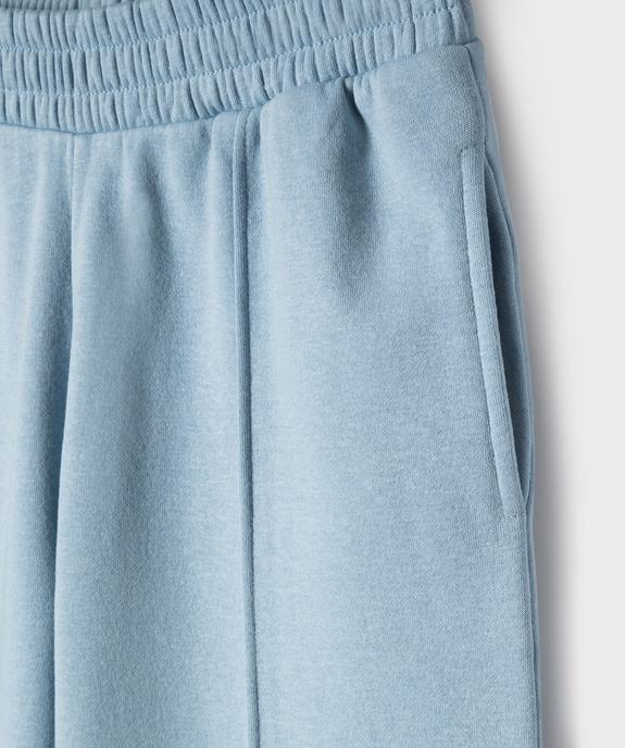 Pantalon de jogging coupe large taille élastique fille vue2 - GEMO 4G FILLE - GEMO